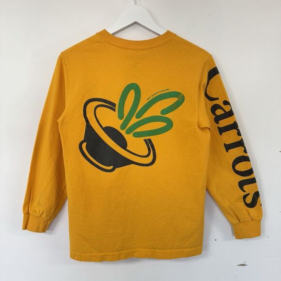 Carrots By Anwar Carrots Rap Radar Podcast Long Sleeve Tee T-Shirt Small GUC - Picture 3 of 13